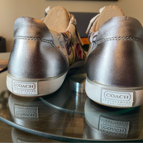 Coach Multicolor Graphic Sneakers - Picture 3 of 5